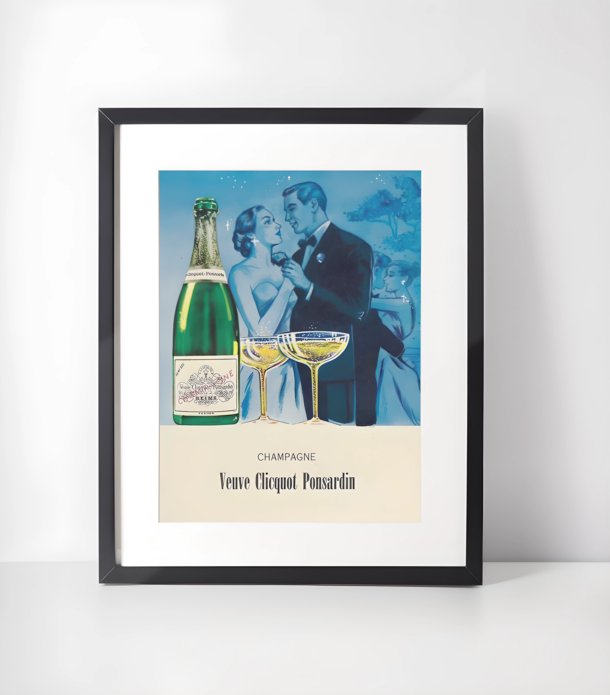 Champagne Kunstsamling - Kunsttrykk A3+/A3 - Uten ramme