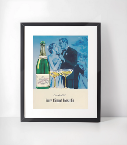 Champagne Kunstsamling - Kunsttrykk A3+/A3 - Uten ramme