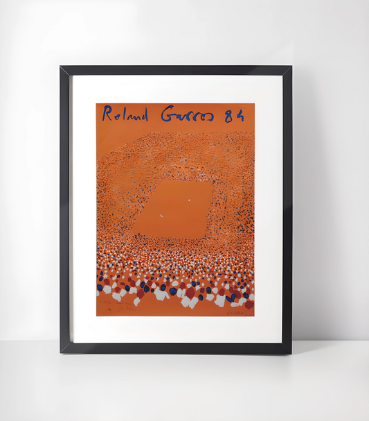 Tennis Kunstsamling - Kunsttrykk A3+/A3 - Uten ramme #2 Roland Garros 1984