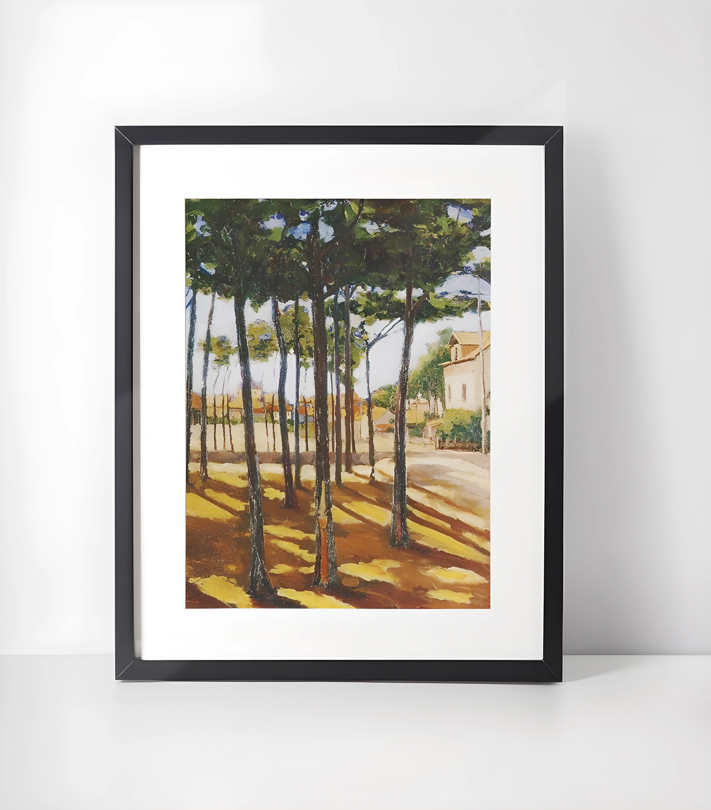 Winston Churchill 3 for 1 Kunstsamling - Kunsttrykk A3+/A3 - Uten ramme #3 Mimizan Plage Landes 1920