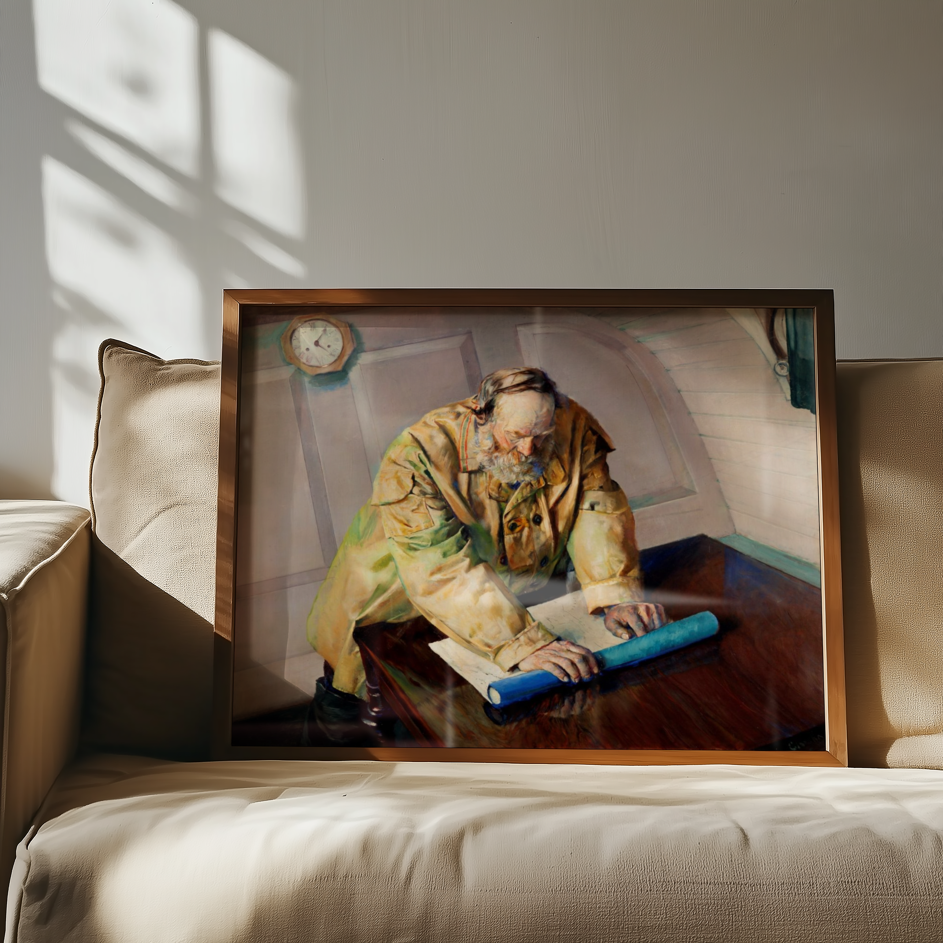 Christian Krohg - Svåra farvatten (Vanskelig farvann)