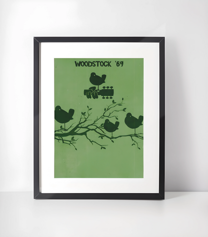 Woodstock Festival Kunstsamling - Kunsttrykk A3+/A3 - Uten ramme