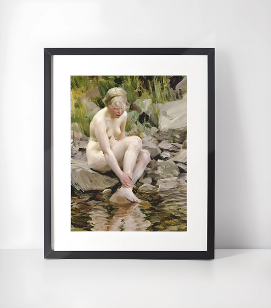 Anders Zorn Nakne Malerier Kunstsamling - Kunsttrykk A3+/A3 - Uten ramme