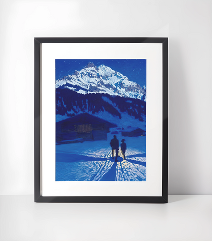 Waldemar Fink 1883-1948 Kunst -Kunstsamling - Kunsttrykk A3+/A3 - Uten ramme