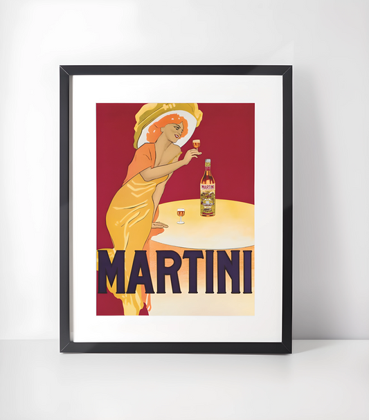 Kunst til Bar - Kunstsamling - Kunsttrykk A3+/A3 - Uten ramme #2 Dry Martini