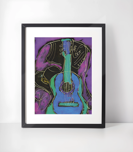 Leonard Cohen Kunstsamling - Kunsttrykk A3+/A3 - Uten ramme #1 End of the day - Leonard Cohen