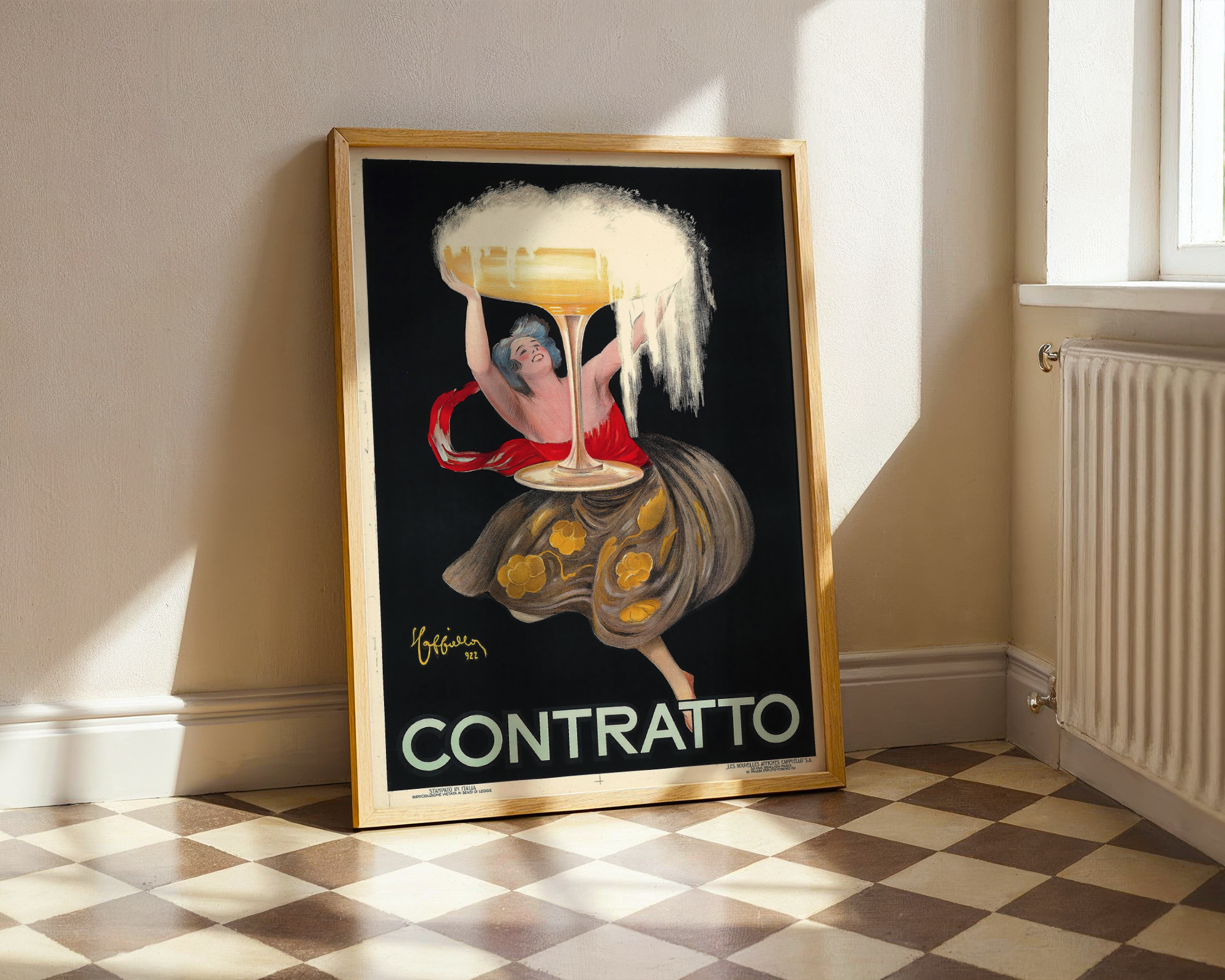 Leonetto Cappiello - Contratto (1922)