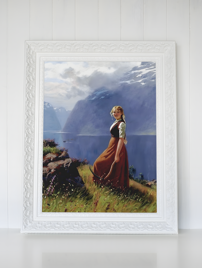 Hans Dahl (1849-1937) Kunstsamling - Kunsttrykk A3+/A3 - Uten ramme #15