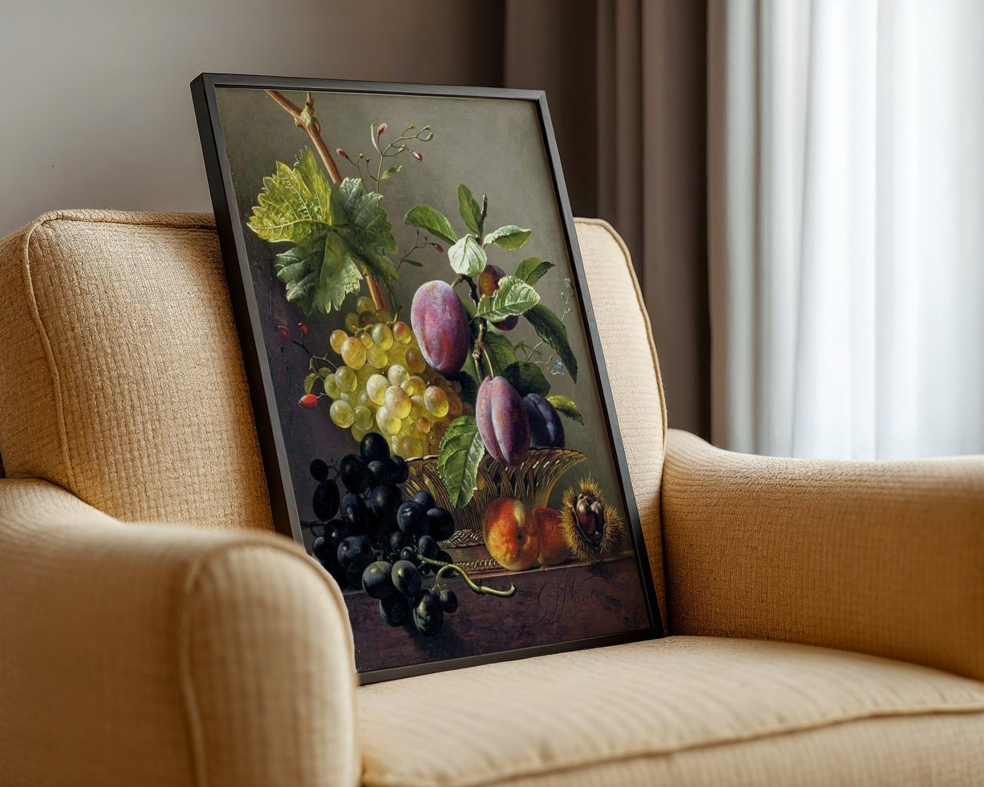 Georgius Jacobus Johannes van Os - Still Life with Fruit