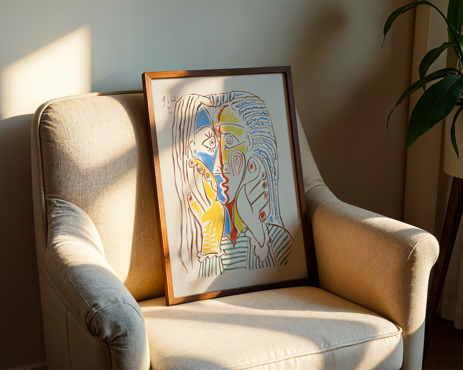 Pablo Picasso - Visage (1962)