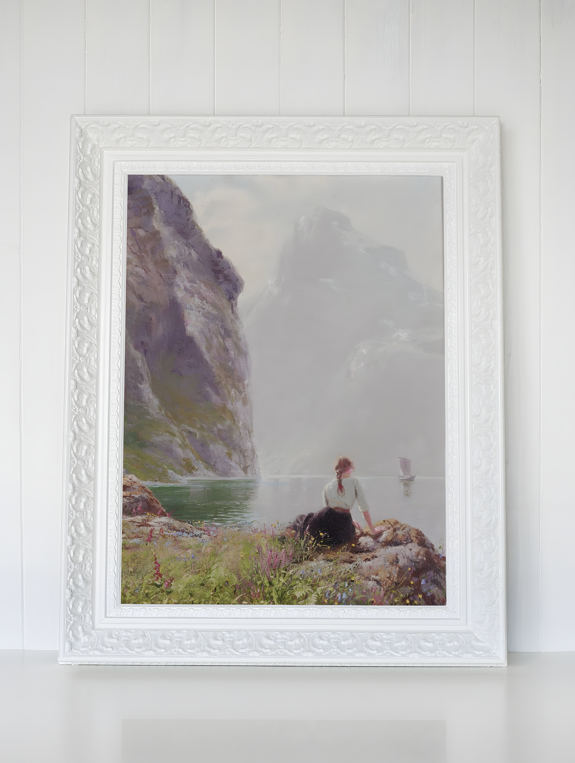 Hans Dahl (1849-1937) Kunstsamling - Kunsttrykk A3+/A3 - Uten ramme #9 Geirangerfjorden