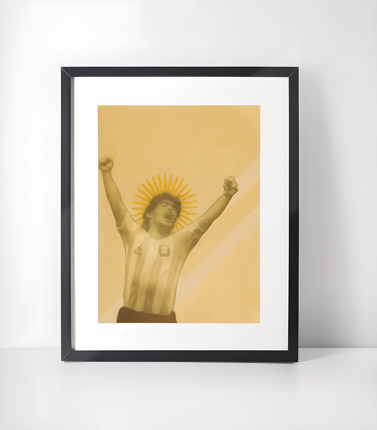 Maradona Vintage 3 for 1 Kunstsamling - Kunsttrykk A3+/A3 - Uten ramme #3 Legenden