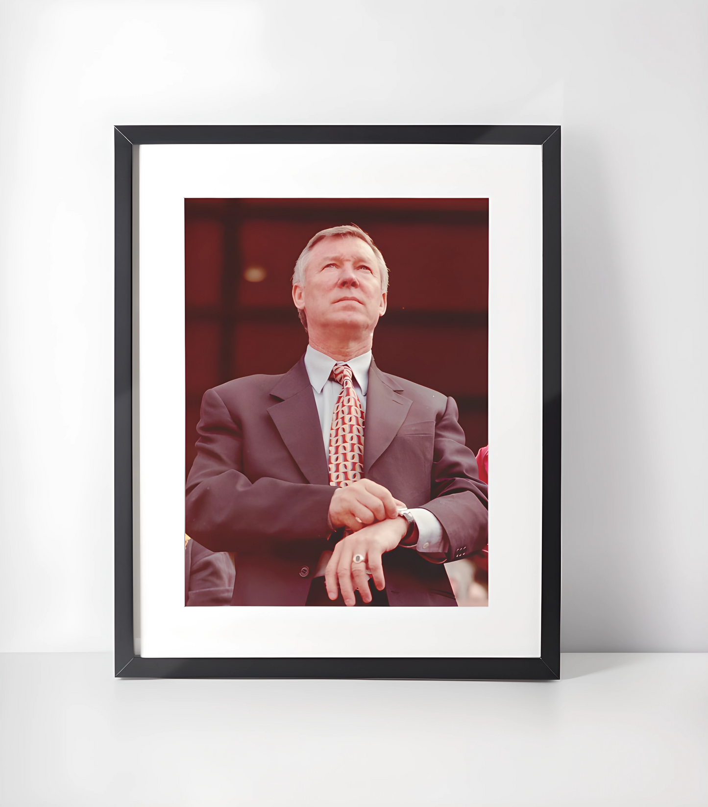 Manchester United Fotballkunst - Samling - Kunsttrykk A3+/A3 - Uten ramme #17 Fergie