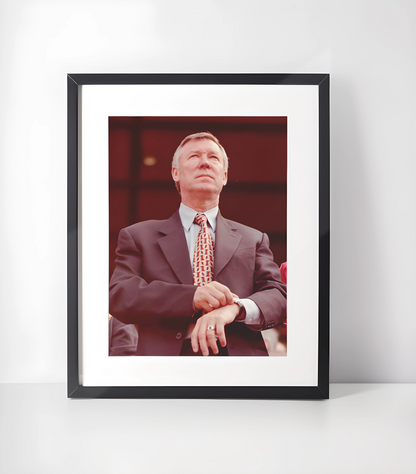 Manchester United Fotballkunst - Samling - Kunsttrykk A3+/A3 - Uten ramme #17 Fergie