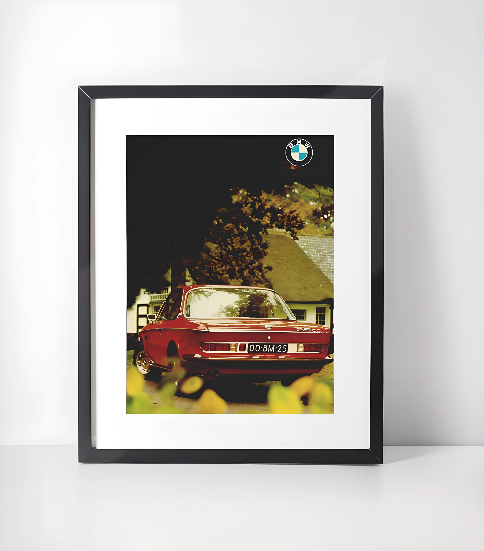 Vintage Kjøretøy Kunstsamling - Kunsttrykk A3+/A3 - Uten ramme #4 BMW