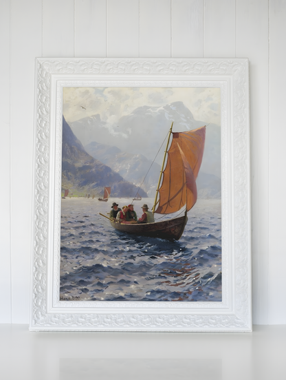 Hans Dahl (1849-1937) Kunstsamling - Kunsttrykk A3+/A3 - Uten ramme #11