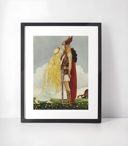 John Bauer (1882–1918) Kunstsamling - Kunsttrykk A3+/A3 - Uten ramme