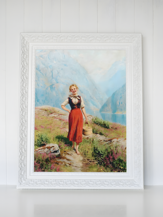 Hans Dahl (1849-1937) Kunstsamling - Kunsttrykk A3+/A3 - Uten ramme #12