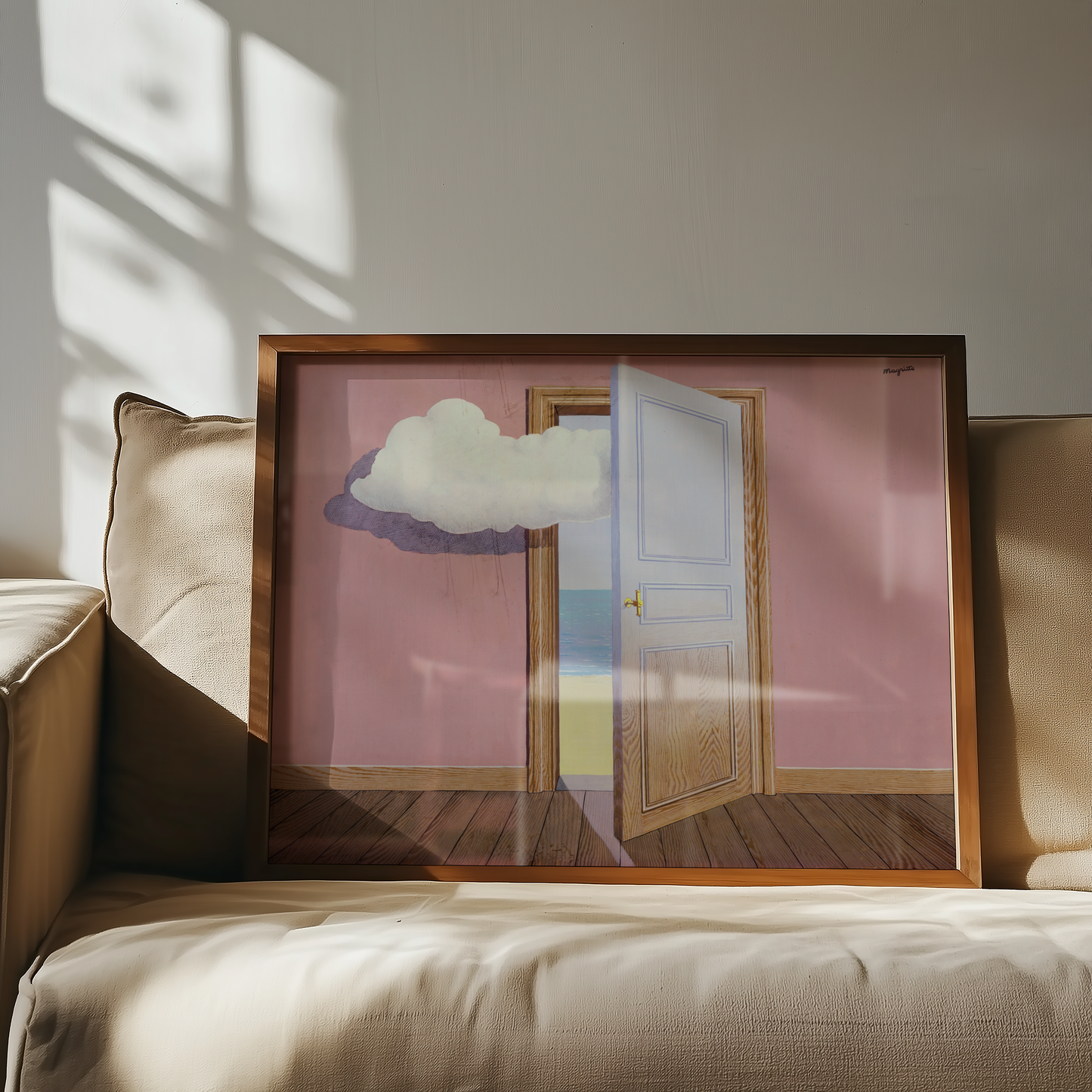 René Magritte - La Prophétie (1937)