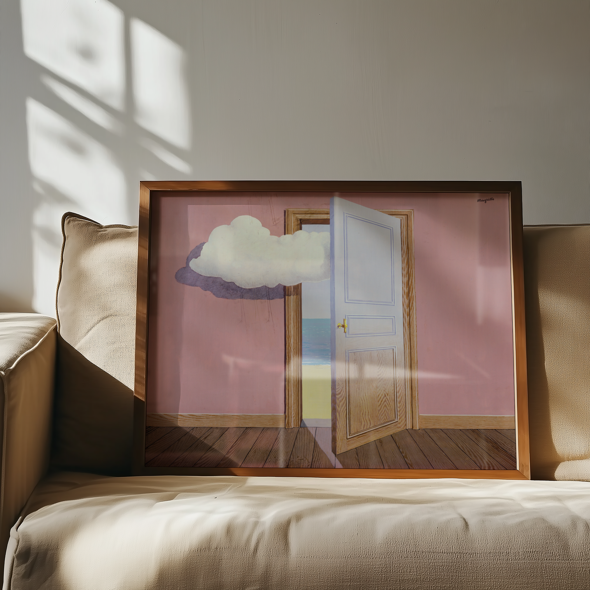 René Magritte - La Prophétie (1937)