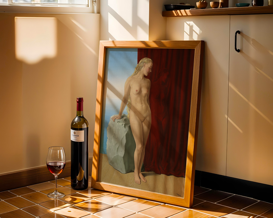 René Magritte - La Philosophie dans le boudoir (Filosofi i boudoiren) 1947