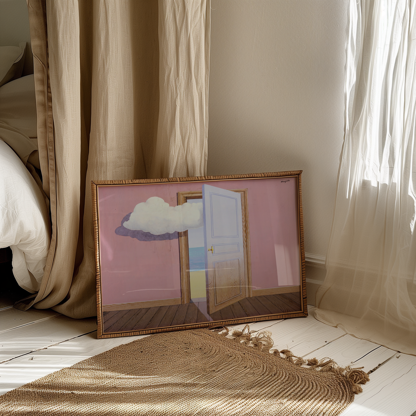 René Magritte - La Prophétie (1937)