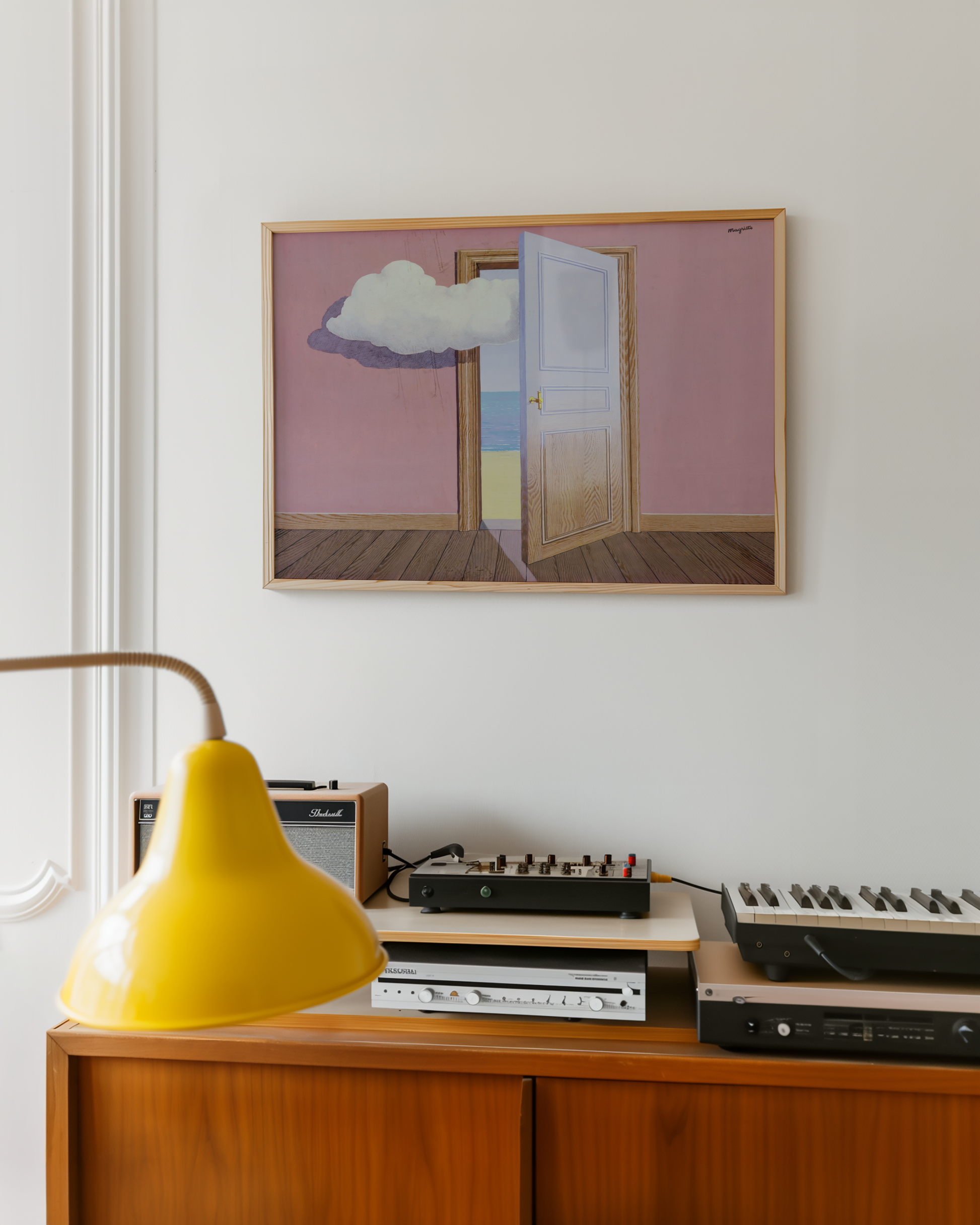 René Magritte - La Prophétie (1937)