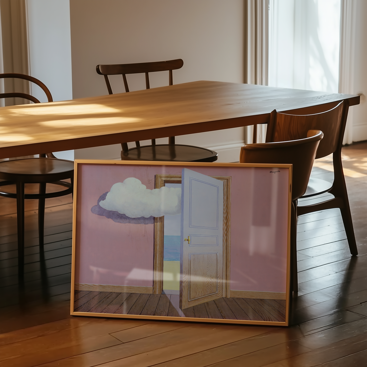 René Magritte - La Prophétie (1937)