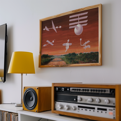 René Magritte - Le Drapeau Noir