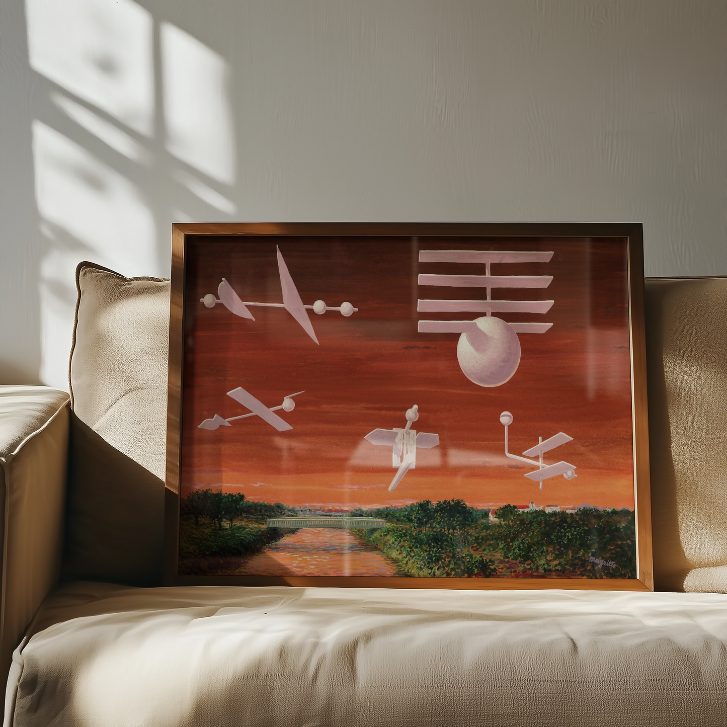 René Magritte - Le Drapeau Noir