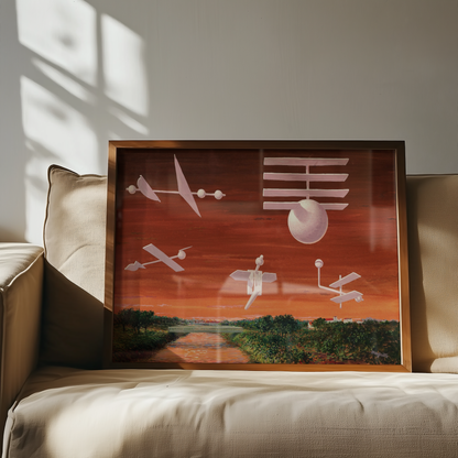 René Magritte - Le Drapeau Noir