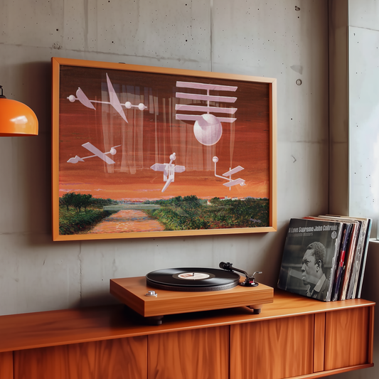 René Magritte - Le Drapeau Noir