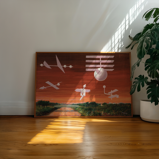 René Magritte - Le Drapeau Noir