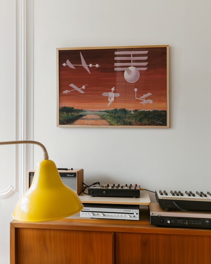 René Magritte - Le Drapeau Noir