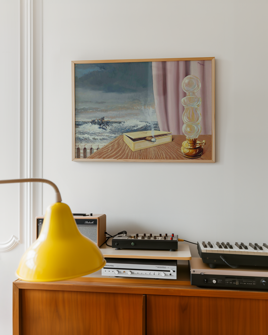 René Magritte - The Difficult Crossing