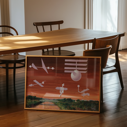 René Magritte - Le Drapeau Noir