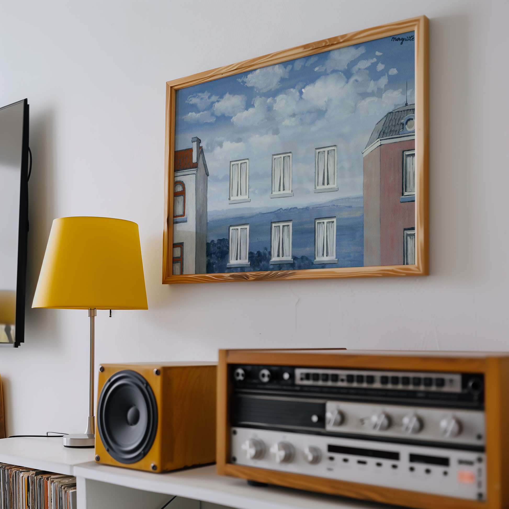 René Magritte - L'État de veille" (Våken tilstand)