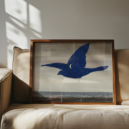 René Magritte - Le baiser (Kysset)