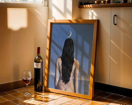 René Magritte - The Evening Gown (La robe du soir)