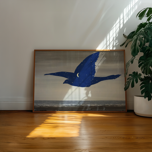 René Magritte - Le baiser (Kysset)