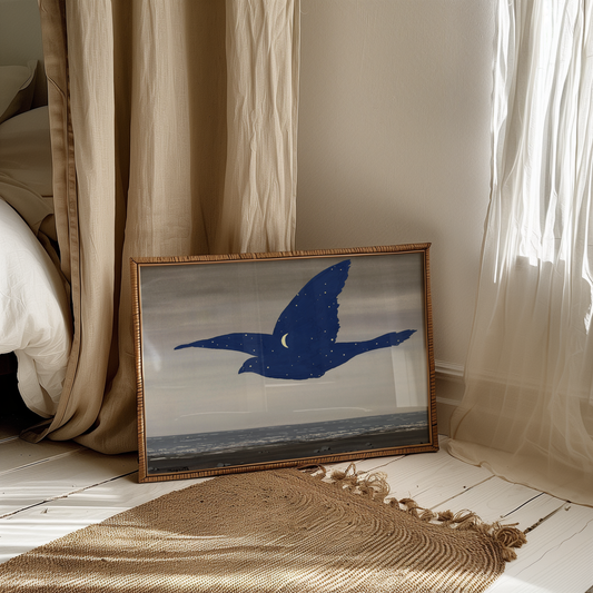 René Magritte - Le baiser (Kysset)