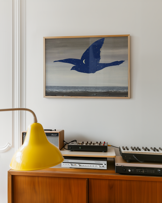 René Magritte - Le baiser (Kysset)