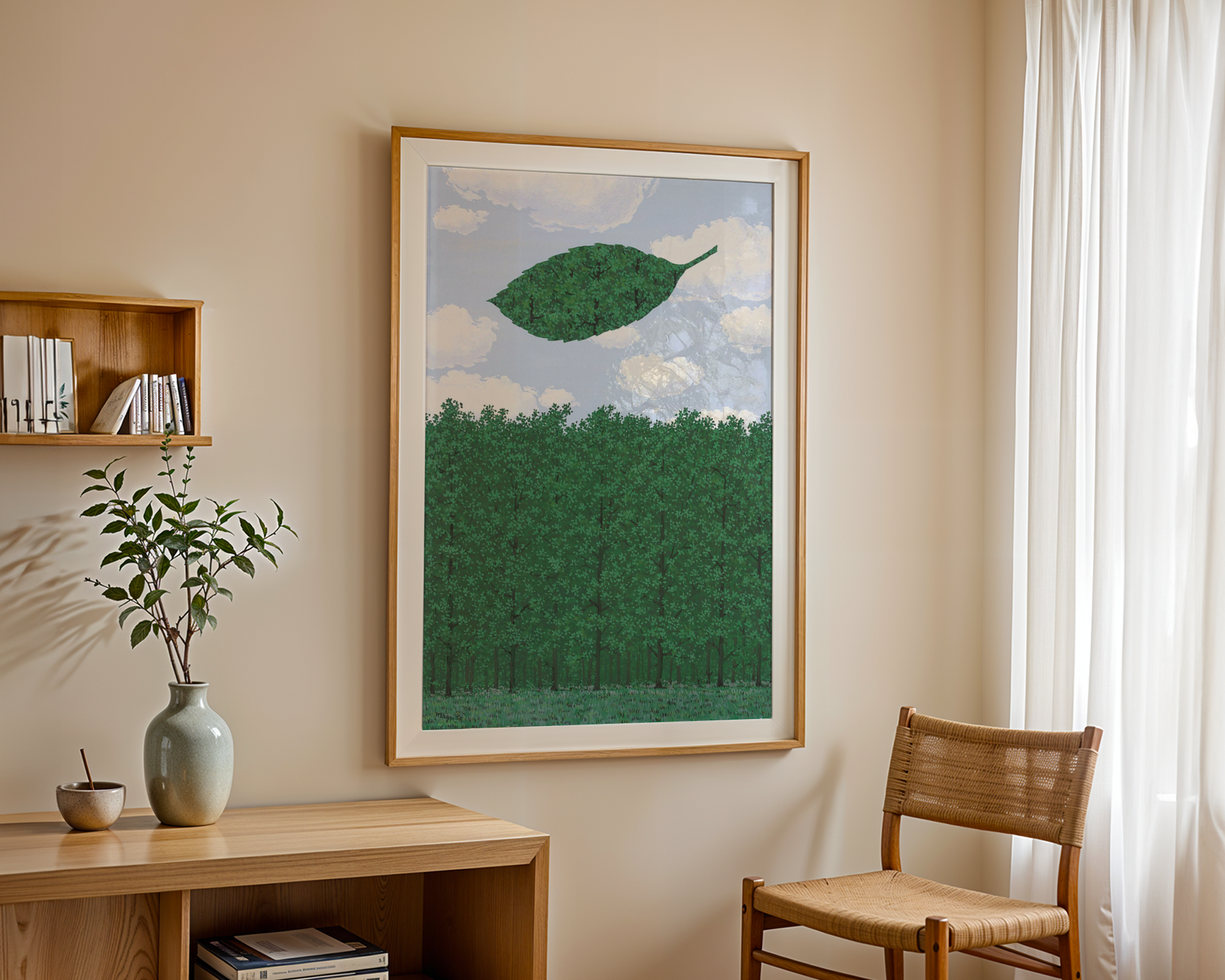 René Magritte - Le choeur des sphinges