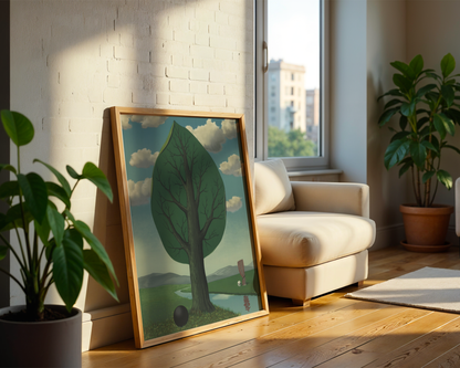 René Magritte - La Géante II