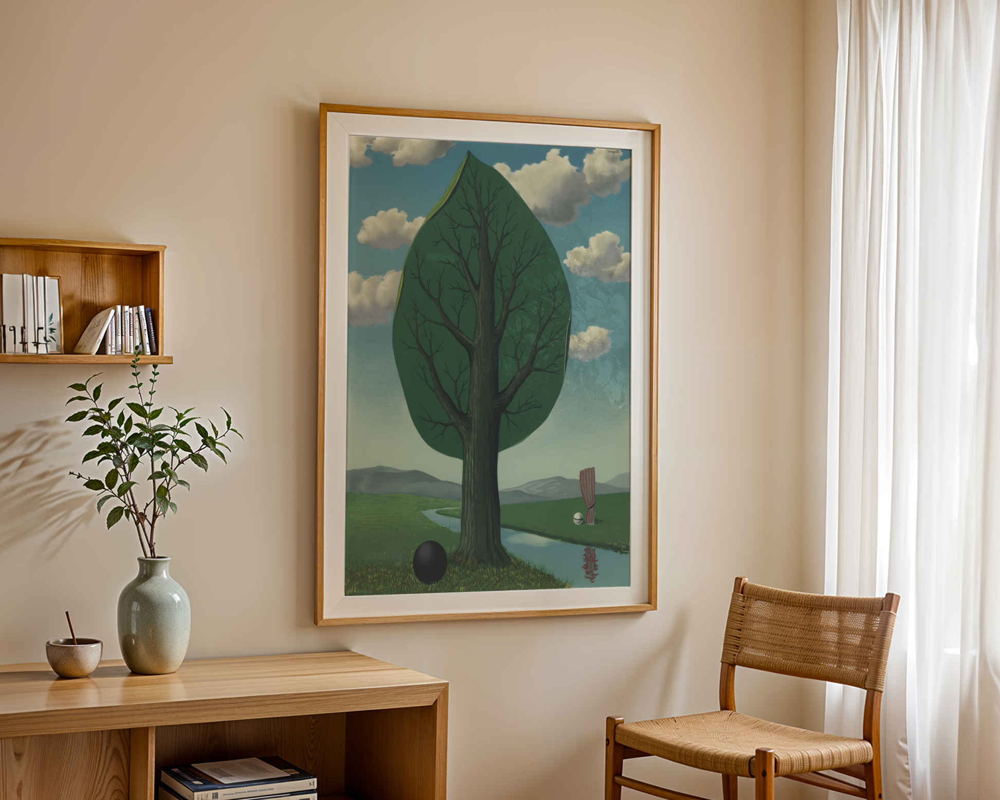 René Magritte - La Géante II