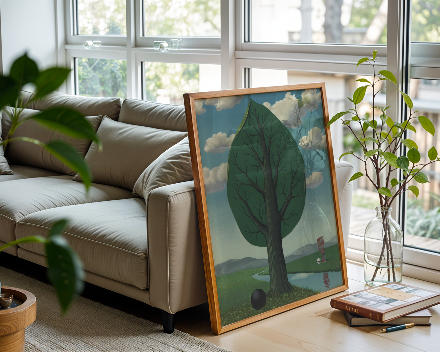 René Magritte - La Géante II