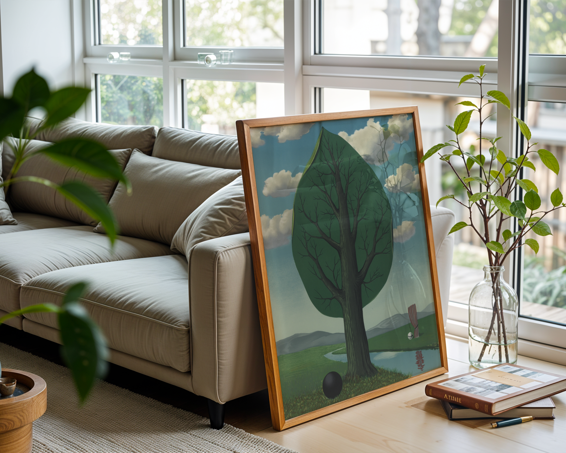 René Magritte - La Géante II