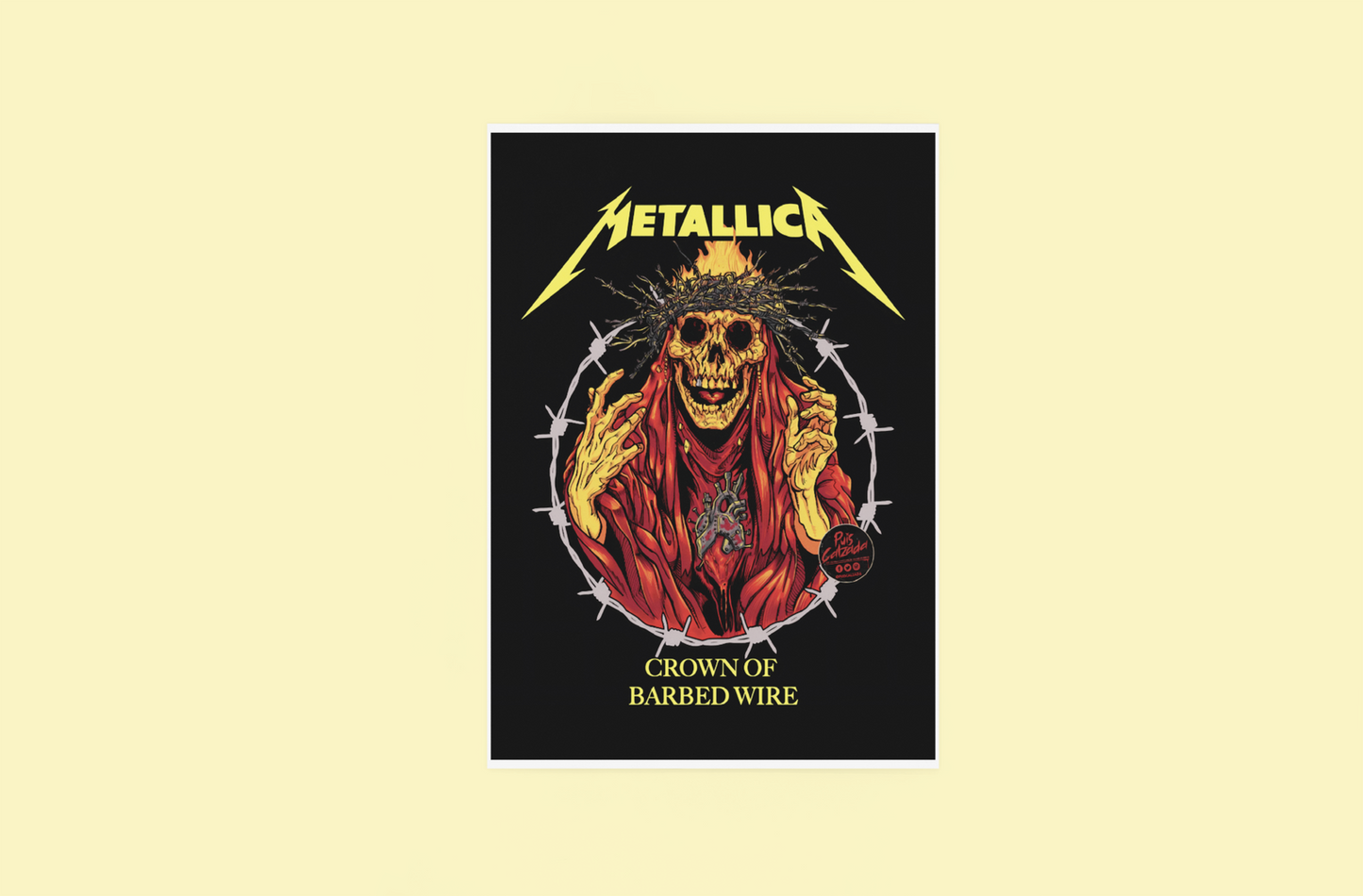 Metallica Illustrasjoner Kunstsamling - Kunsttrykk A3+/A3 - Uten ramme