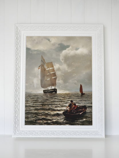 Hans Fredrik Gude (1825–1903) Kunstsamling - Kunsttrykk A3+/A3 - Uten ramme #1