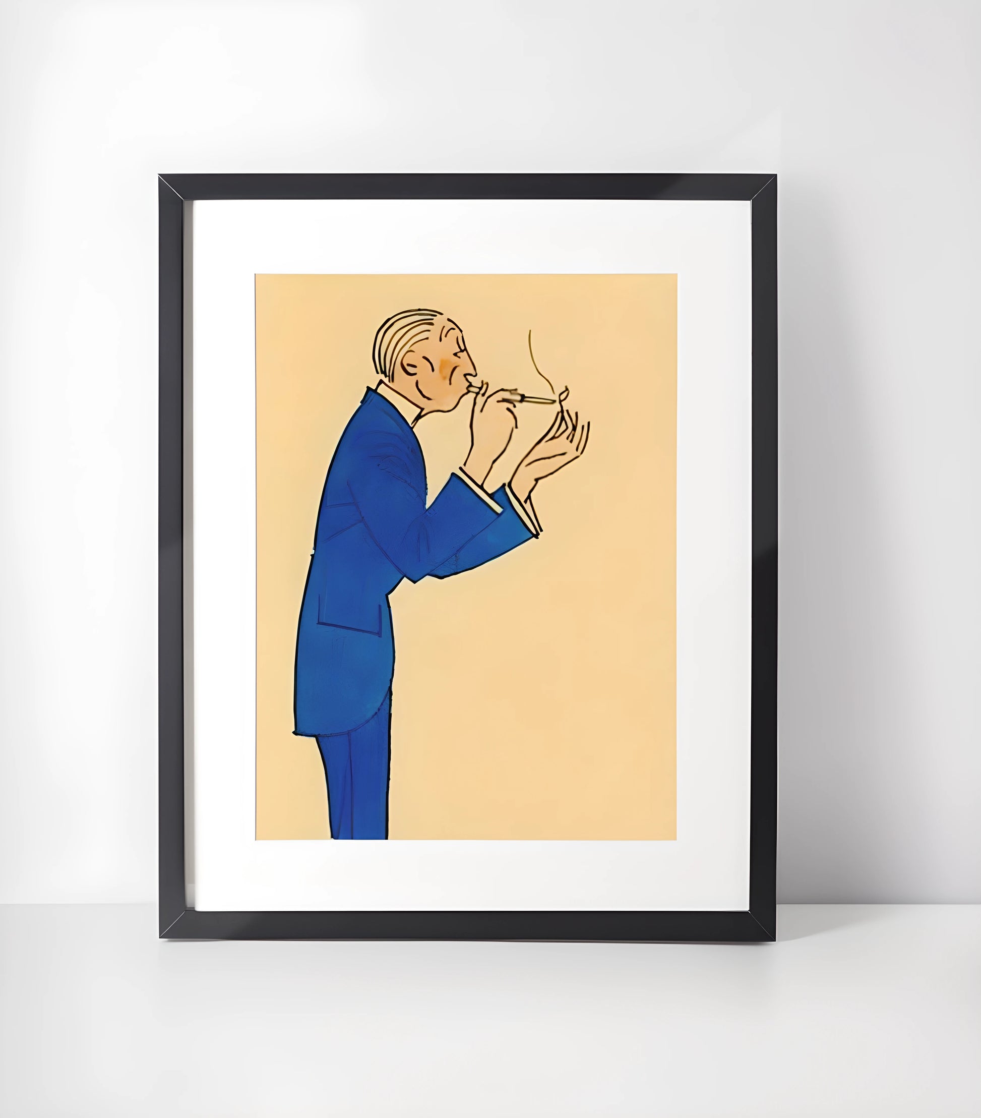 Vintage Kunstplakater Just Business Darling v2